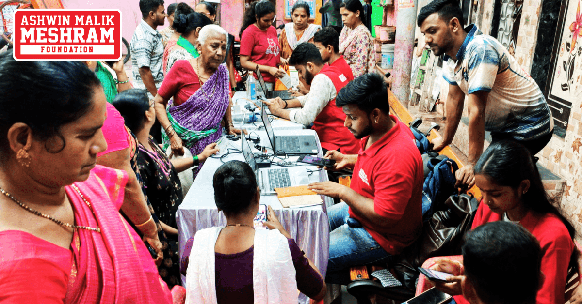 350+ beneficiaries availed the benefits of the camps conducted at Chembur, Sion and Anushakti Nagar by Meshram Foundation.
