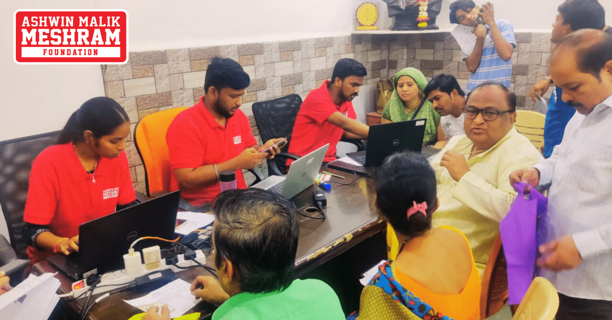 Meshram Foundation organized camps to implement various social benefit schemes in Ghatkopar East, Ghatkopar West and Mankhurd-Shivaji Nagar Vidhansabha.