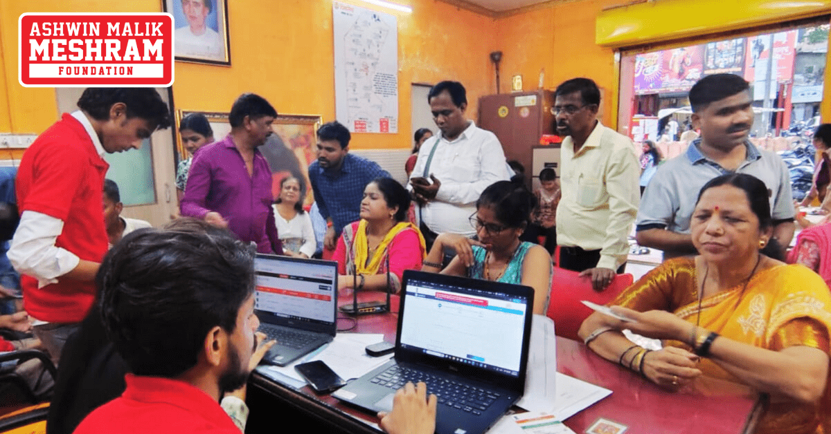 Meshram Foundation organized camps to implement various social benefit schemes in Ghatkopar East, Ghatkopar West and Mankhurd-Shivaji Nagar Vidhansabha.