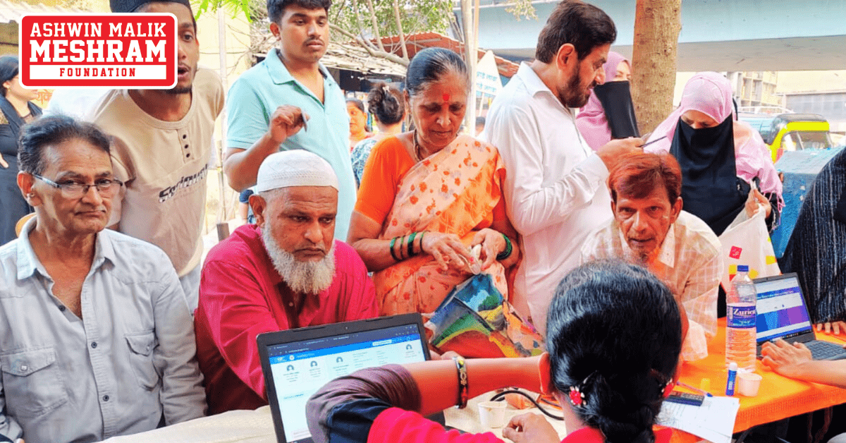 500+ beneficiaries availed the benefits of the camps conducted at Chembur, Sion, Anushakti Nagar, Ghatkopar East, Ghatkopar West and Mankhurd-Shivaji Nagar by Meshram Foundation.