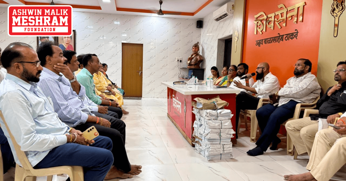 Our chairman, Mr. Ashwin Malik Meshram guided the office bearers of Vibhag No. 7 (Mulund Vidhansabha, Bhandup Vidhansabha & Vikroli Vidhansabha) on conducting the shakha level implementation activities.