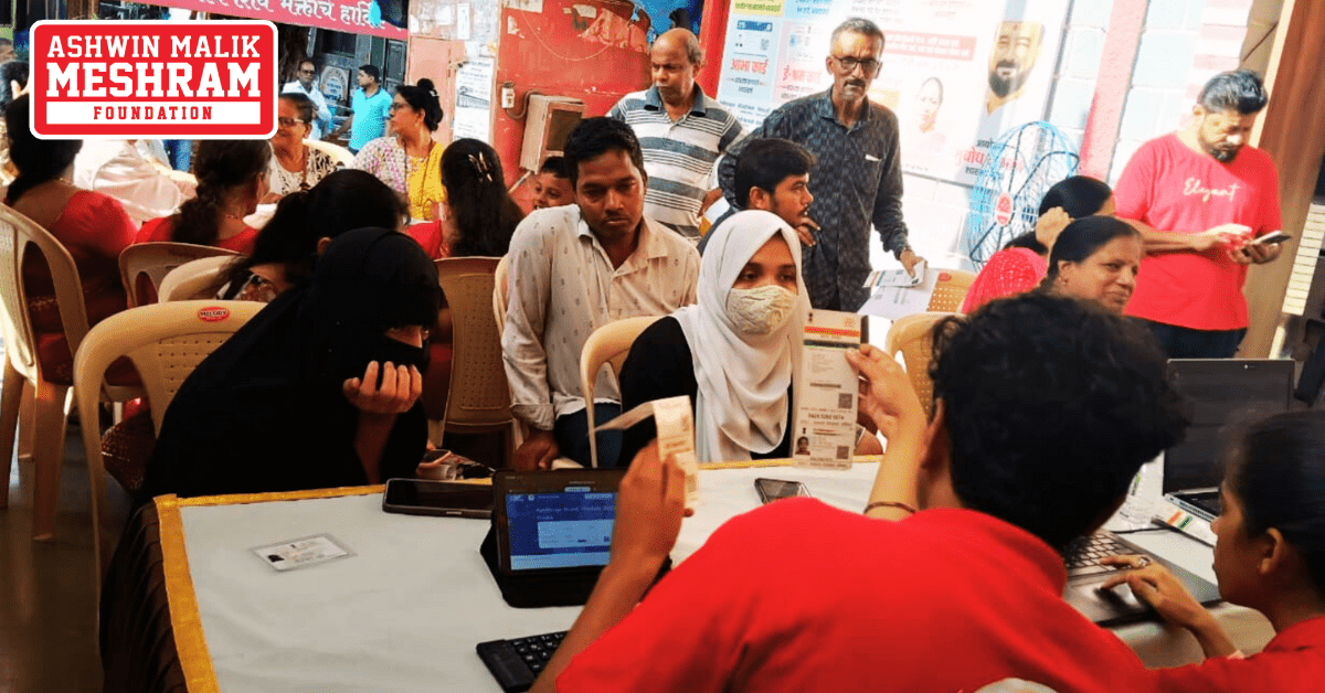 450+ beneficiaries availed the benefits of the camps conducted at Ghatkopar East, Ghatkopar West, Mankhurd-Shivaji Nagar, Dahisar, Borivali and Magathane by Meshram Foundation.