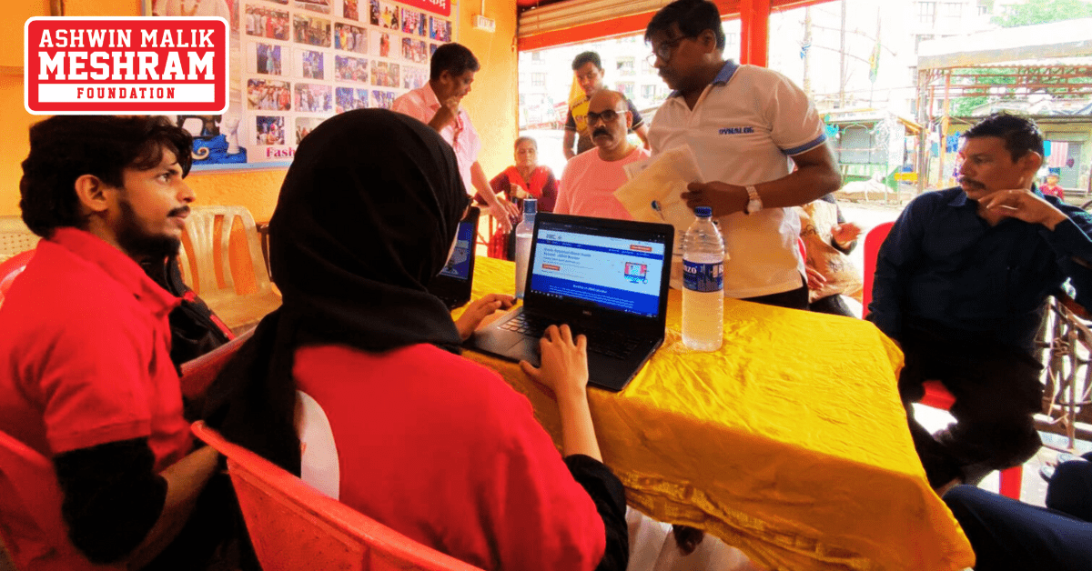 700+ beneficiaries availed the benefits of the camps conducted at Ghatkopar East, Ghatkopar West, Mankhurd-Shivaji Nagar, Chandivali, Kalina, Kurla, Mahim, Dharavi, and Wadala by Meshram Foundation.