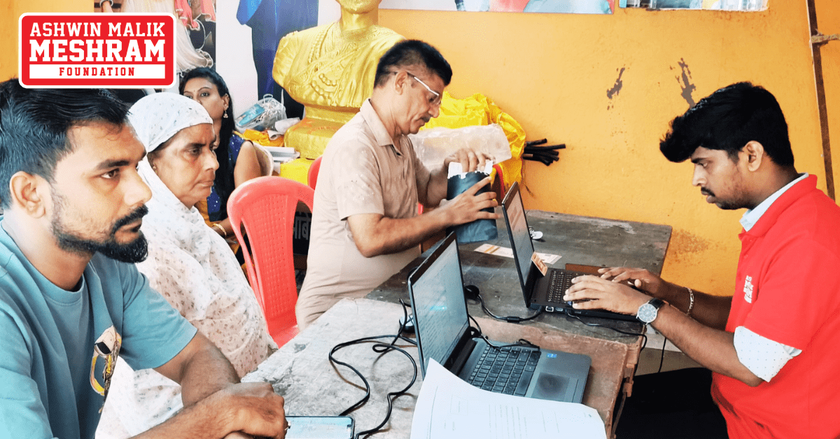 500+ beneficiaries availed the benefits of the camps conducted at Ghatkopar East, Ghatkopar West, Mankhurd-Shivaji Nagar, Chandivali, Kalina, and Kurla by Meshram Foundation.