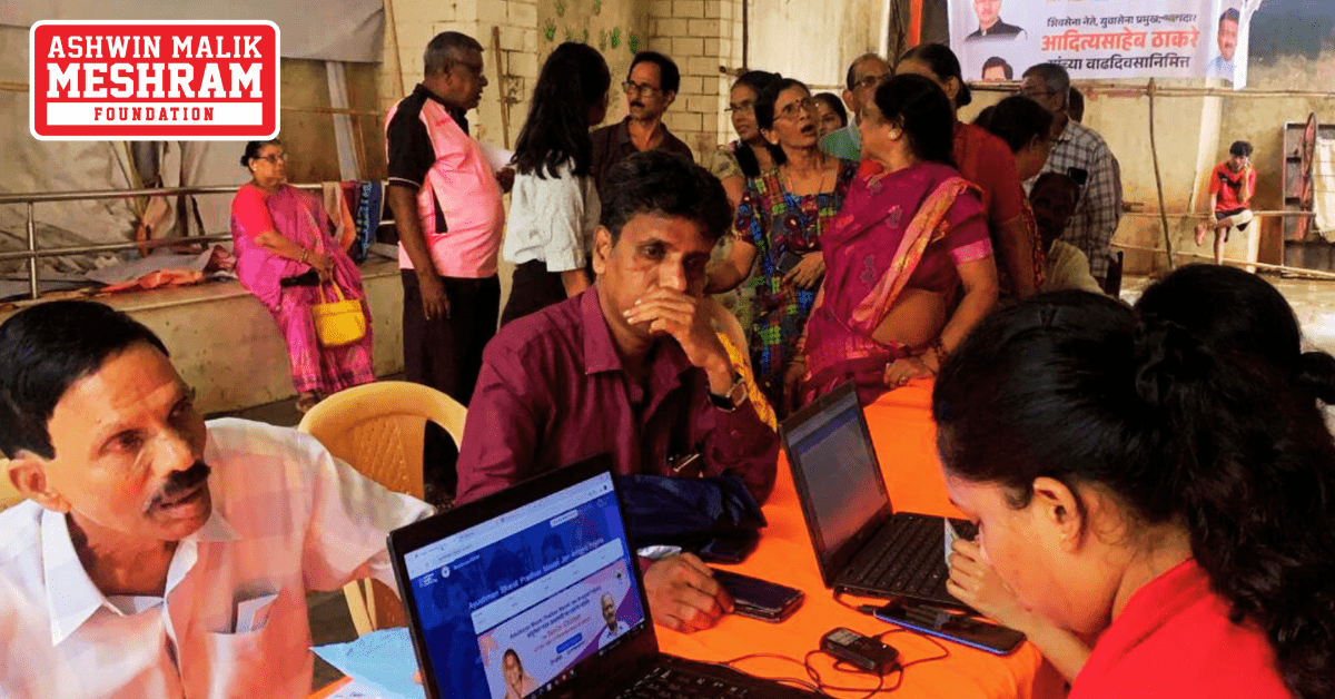 950+ beneficiaries availed the benefits of the camps conducted at Charkop, Kandivali East, Malad, Chandivali, Kalina, Kurla, Mahim, Dharavi, Wadala, Mulund, Bhandup, Vikhroli, Colaba, Mumbadevi and Malabar Hill.