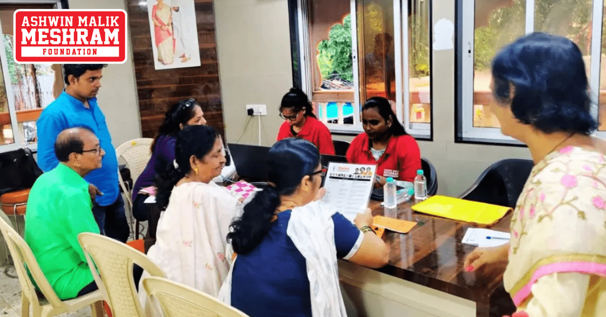 1050+ beneficiaries availed the benefits of the camps conducted at Charkop, Kandivali East, Malad, Chandivali, Kalina, Kurla, Mahim, Dharavi, Wadala, Mulund, Bhandup, Vikhroli, Colaba, Mumbadevi and Malabar Hill.