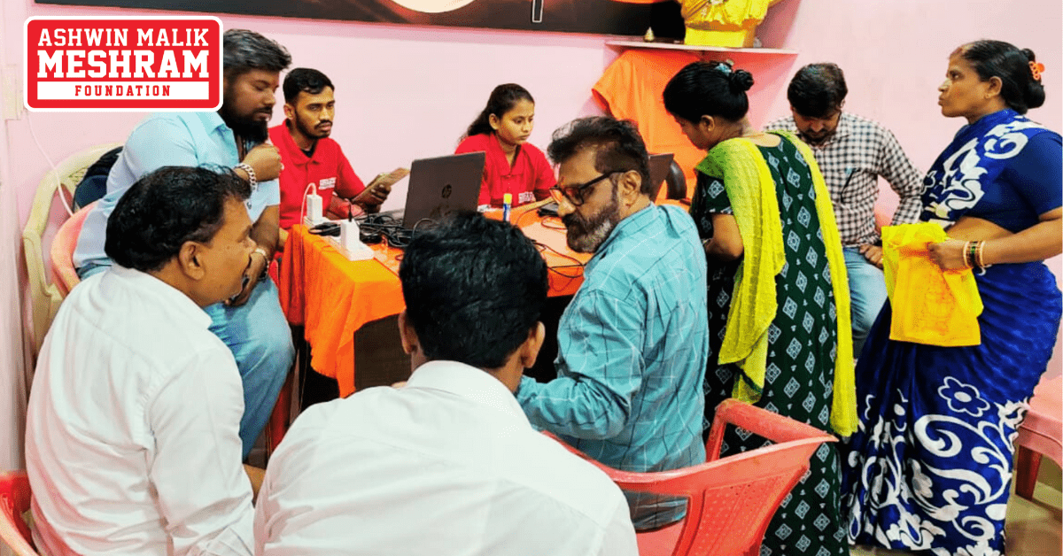 400+ beneficiaries availed the benefits of the camps conducted by Meshram Foundation.