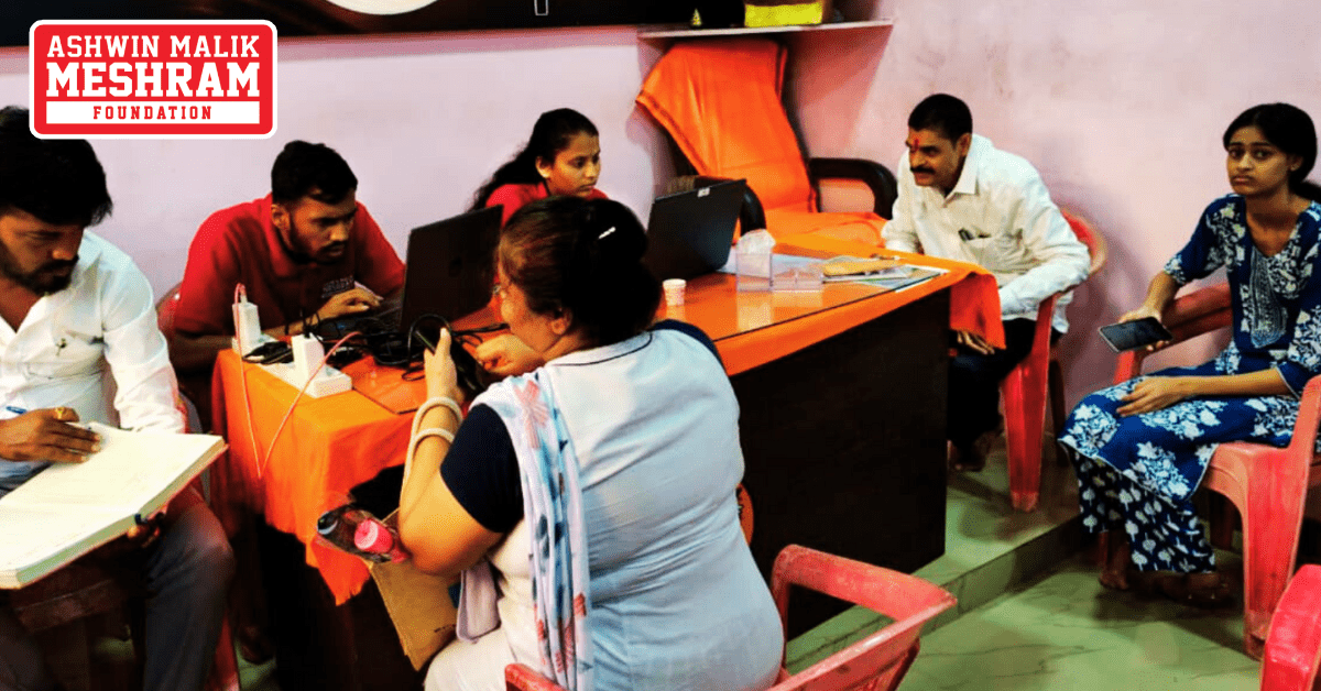 400+ beneficiaries availed the benefits of the camps conducted by Meshram Foundation.