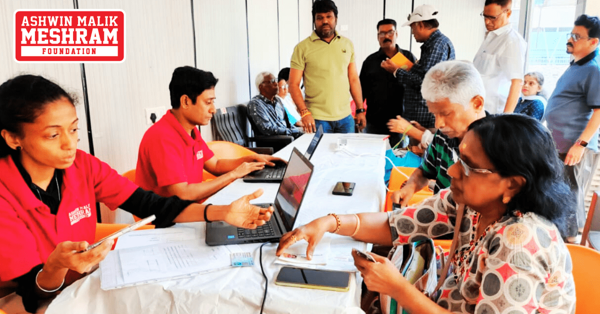 450+ beneficiaries availed the benefits of the camps conducted by Meshram Foundation.