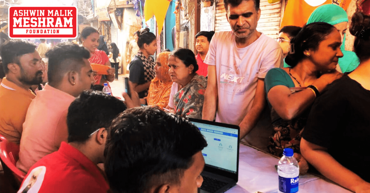 450+ beneficiaries availed the benefits of the camps conducted by Meshram Foundation.