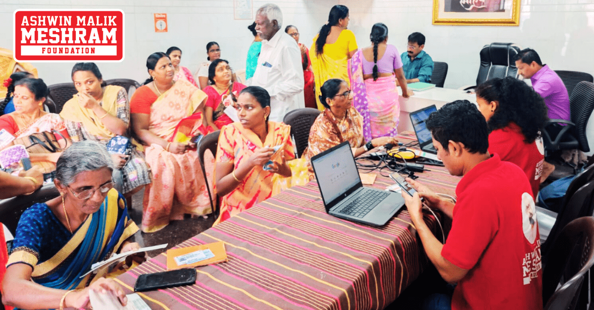 550+ beneficiaries availed the benefits of the camps conducted by Meshram Foundation.