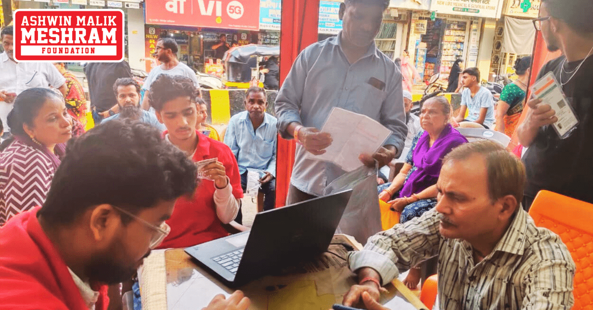 400+ beneficiaries availed the benefits of the camps conducted by Meshram Foundation.