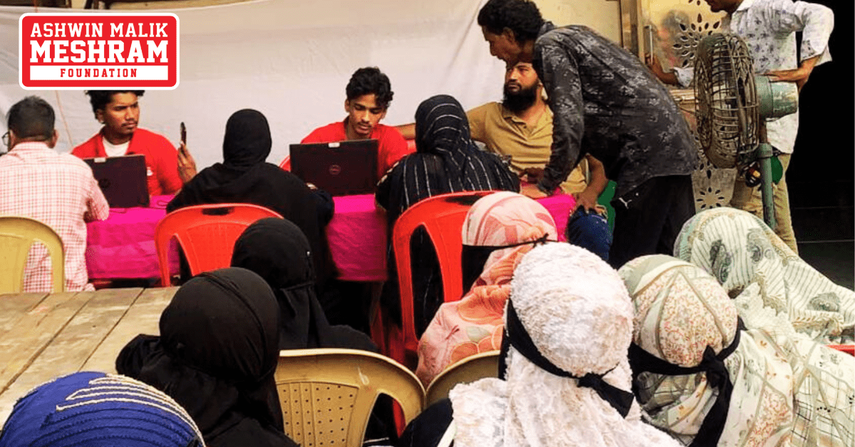 300+ beneficiaries availed the benefits of the camps conducted by Meshram Foundation.