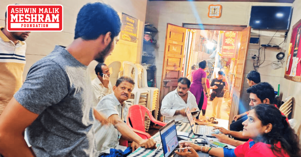 400+ beneficiaries availed the benefits of the camps conducted by Meshram Foundation.