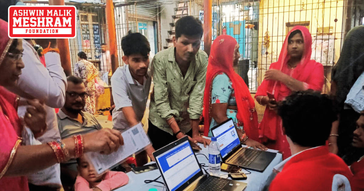 550+ beneficiaries availed the benefits of the camps conducted by Meshram Foundation.