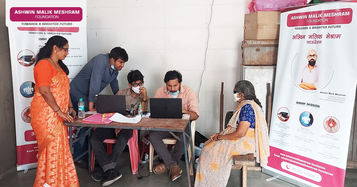 ashwin meshram foundation COVID-19 Vaccine Registration Drive